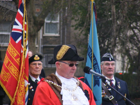 The Mayor of Southwark Cllr Jeff Hook