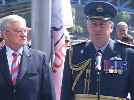 Armed Forces Day flag raised at City Hall