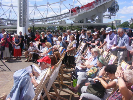 Spanish Civil War’s British volunteers honoured at Jubilee Gardens memorial