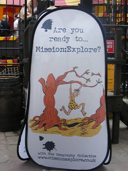 Guerrilla geographers launch Mission:Explore iPhone app at Golden Hinde