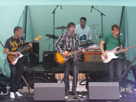 Stage in Bermondsey Square