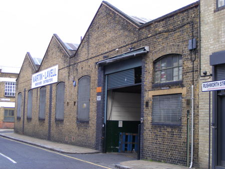 Martin Lavell's warehouse