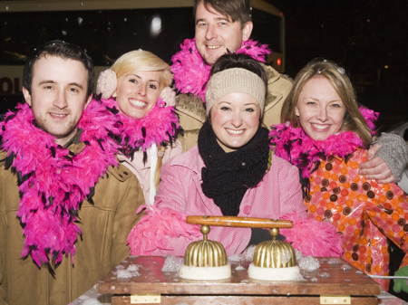 Musical stars switch on Waterloo’s Christmas tree lights