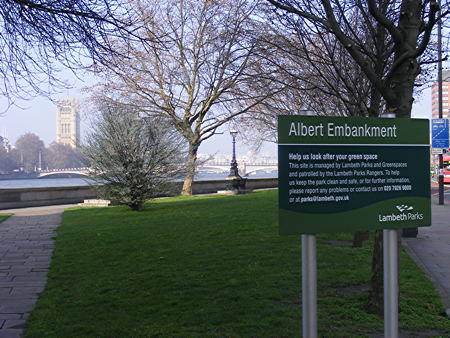 Albert Embankment Gardens