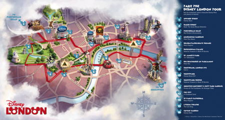 Southwark’s Disney Street included in Mickey Mouse map of London