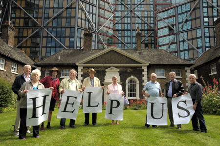 Hopton’s Almshouses: residents renew call for transfer to local charity