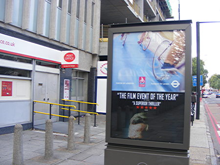 Dozens of scrolling advert panels to appear on Southwark streets