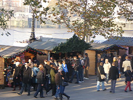 Christmas market now open on the South Bank