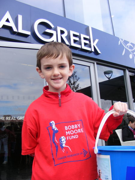 10-year-old Jonjo leads charity walk along South Bank & Bankside