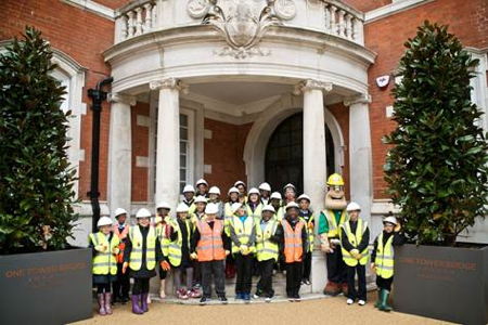 Local children to design Jubilee hoarding for One Tower Bridge