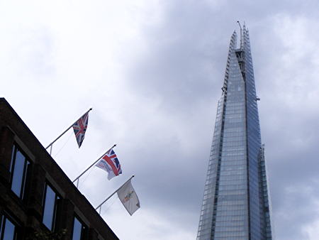 Armed Forces Day flags flying at City Hall and Southwark Council HQ