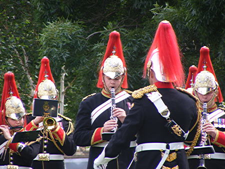 The Band of the Blues and Royals in Potters Fields