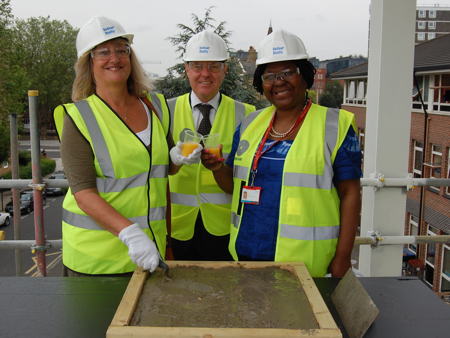 Topping-out ceremony for St Saviour’s and St Olave’s School extension