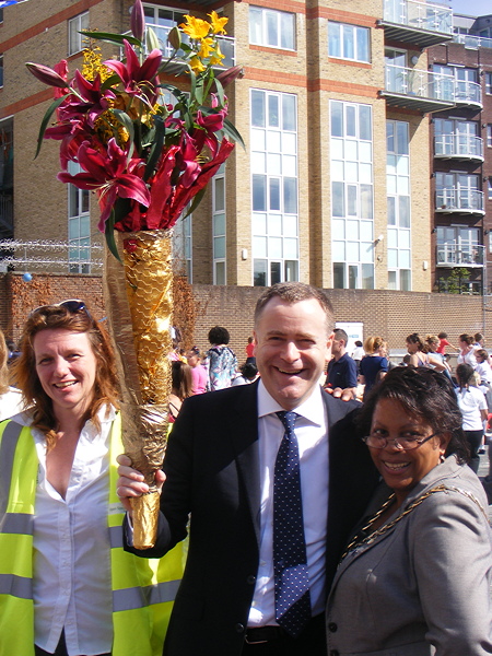 Helen Firminger, Peter John, Althea Smith