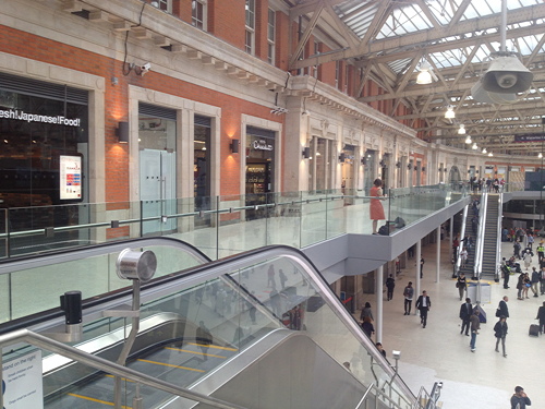 Waterloo Station’s balcony shops now open