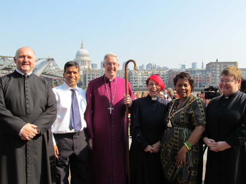 Rt Revd Christopher Chessun on Bankside