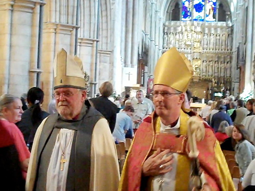 Icelandic president at Southwark Cathedral for Nordic service