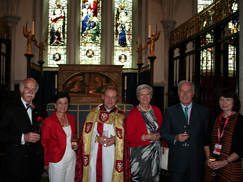 Swiss Church at Southwark Cathedral for 250th anniversary service