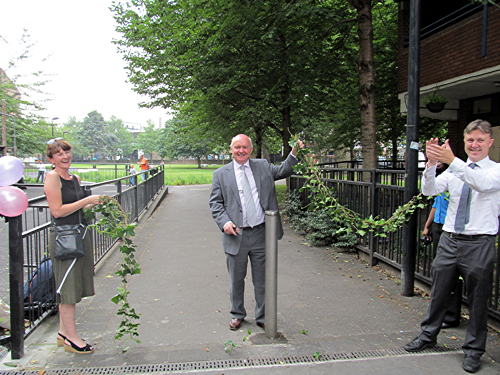 St John’s Churchyard reopened in time for Olympics