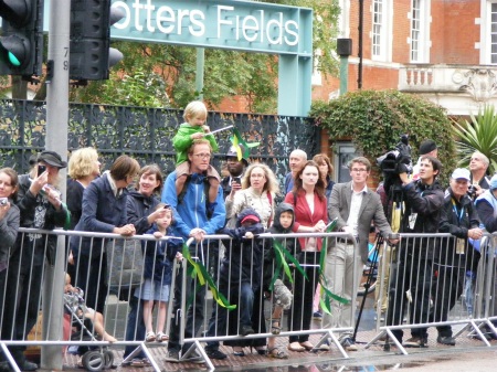 Paralympic Torch comes to Waterloo and Tooley Street