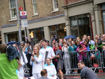 Paralympic Torch comes to Waterloo and Tooley Street