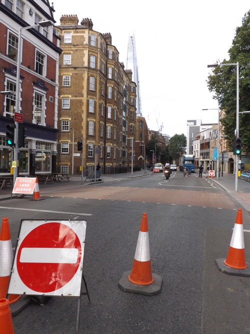 Tooley Street and St Thomas Street: roadworks return now the games are over