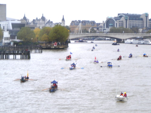 Lord Mayor’s Show begins with Thames flotilla