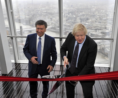 Irvine Sellar and Boris Johnson