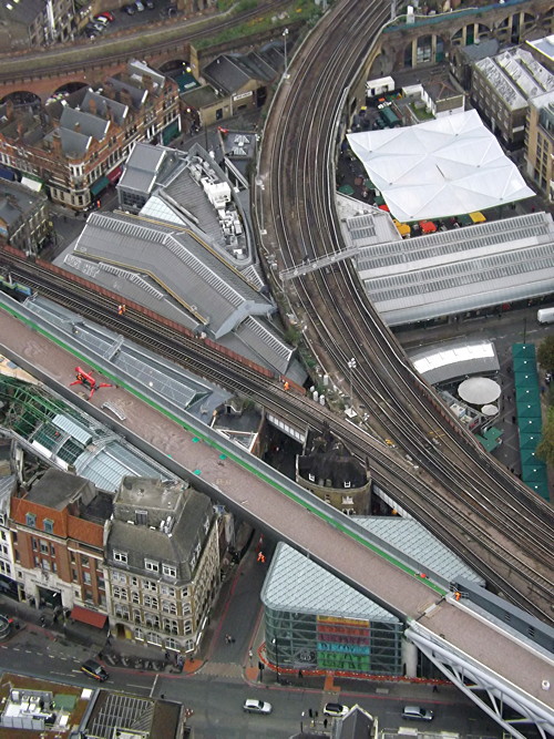 Borough Market from the Shard