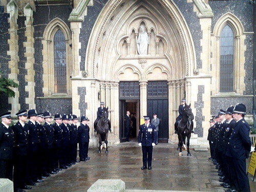 Paul McKeever memorial service at Southwark Cathedral