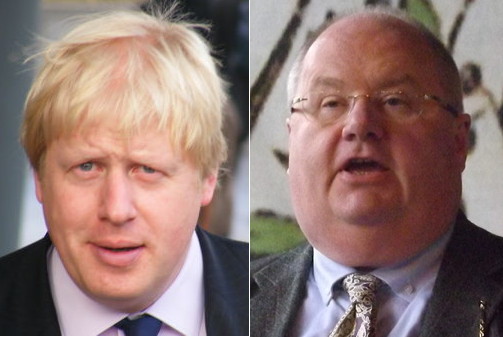 Boris Johnson and Eric Pickles]