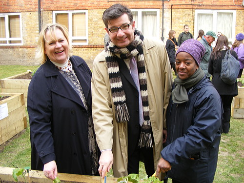 Sue Biggs, John Paul Maytum and Carole Wright