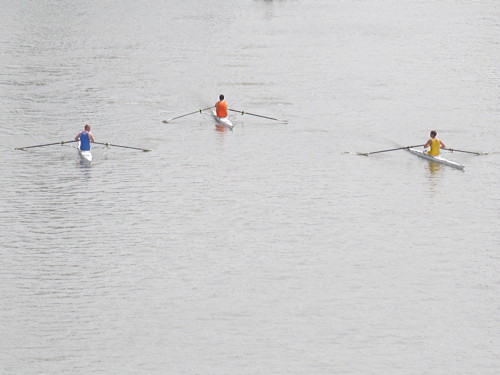 Princess takes to the Thames to watch Doggett’s Coat & Badge Race