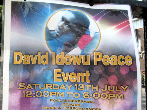 Peace Day in Tabard Gardens five years on from David Idowu murder