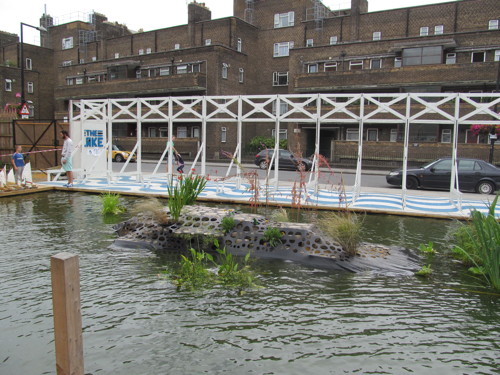 Boating lake and paddling pool opened in Union Street