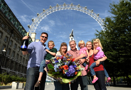 London Eye welcomes 50 millionth visitor