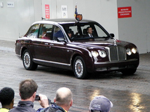 Queen and Duke of Edinburgh visit National Theatre