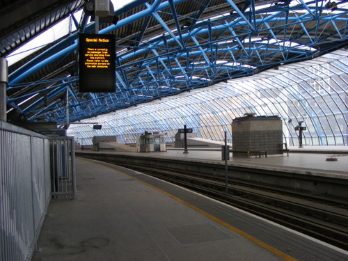 Platform 20 at Waterloo International