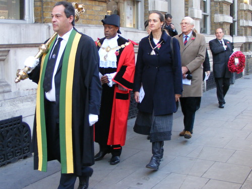 Remembrance Sunday in SE1: pictures and audio