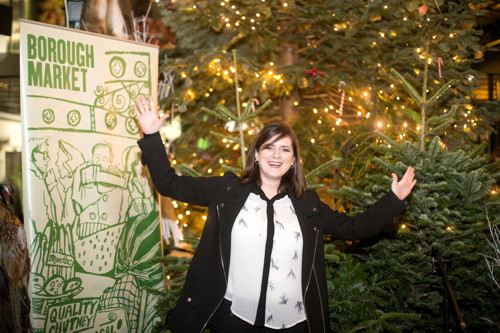 MasterChef winner switches on Borough Market Christmas lights