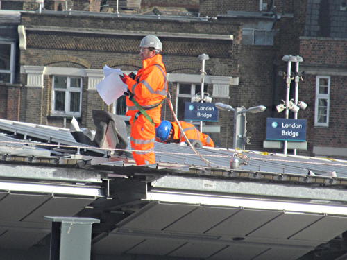 First new platforms of rebuilt London Bridge Station take shape