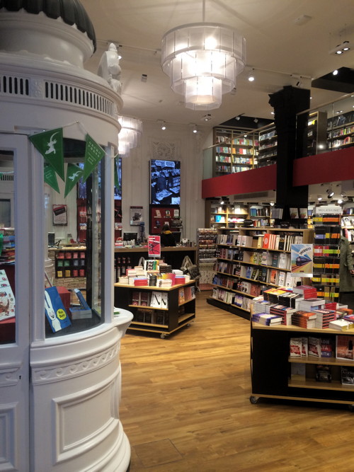 Foyles bookshop opens at Waterloo Station