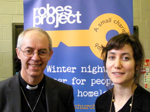 Archbishop and cabinet minister visit Rockingham Community Centre