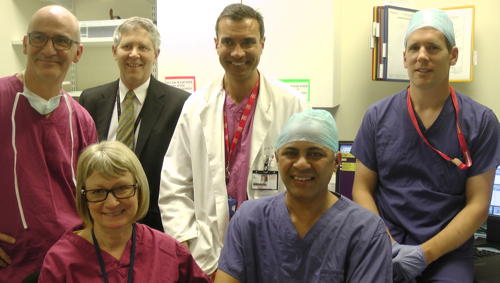 World-first heart operation at St Thomas' Hospital