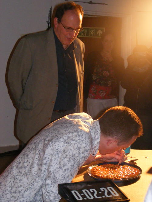 New world record set in Bermondsey ... for eating baked beans