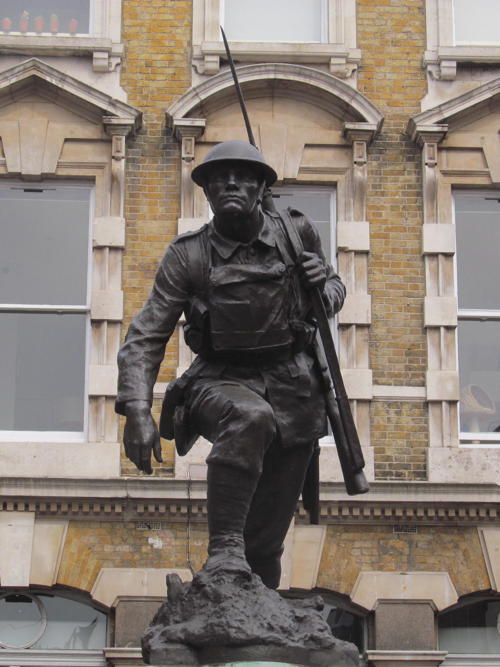 Borough High Street war memorial rededicated