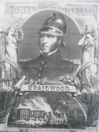 James Braidwood statuette placed in Tooley Street’s Brigade