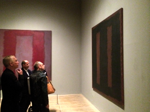 Vandalised Rothko painting goes back on show at Tate Modern