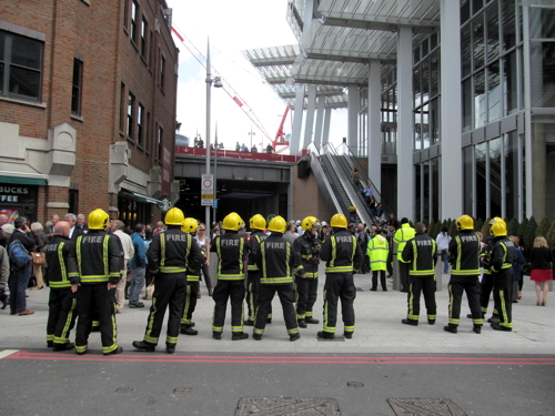 Hundreds evacuated from Shard after basement fire alert