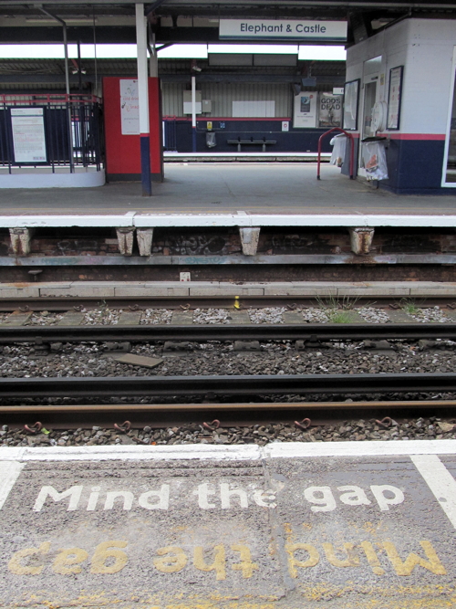 Railway platform gap to be reduced at Elephant & Castle Station
